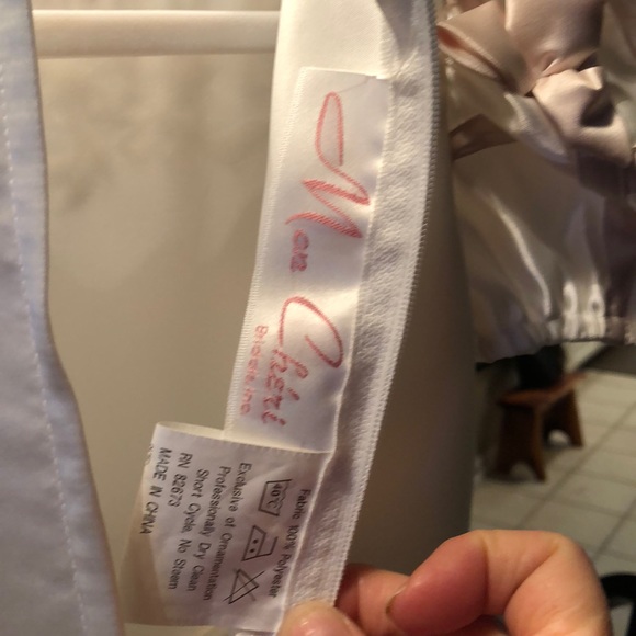 Mon Cheri Toddler Bridal Dress - Picture 6 of 6